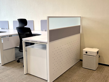 深圳龍華雅寶科創園某公司_租賃奧司汀空氣凈化器案例